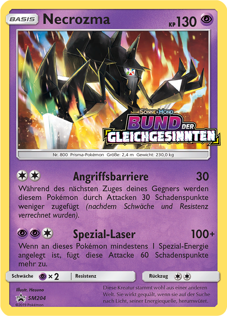 Necrozma #204 — SM Promokarten