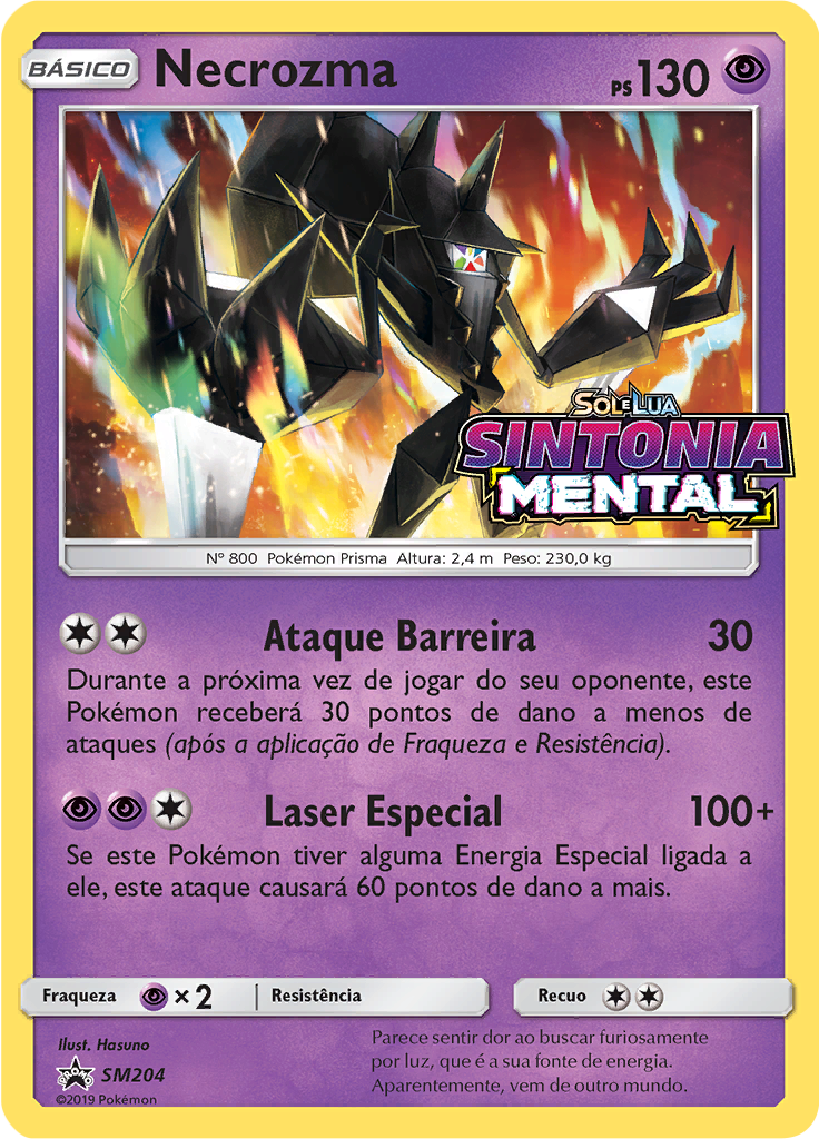 Necrozma #204 — Sol e Lua Promos