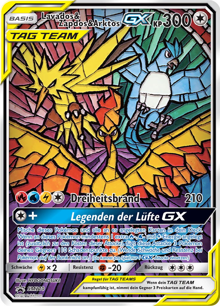 Lavados & Zapdos & Arktos-GX #210