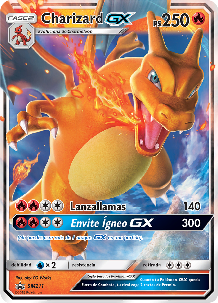 Charizard GX #211