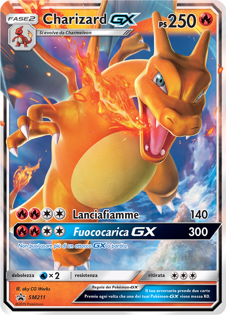 Charizard GX #211