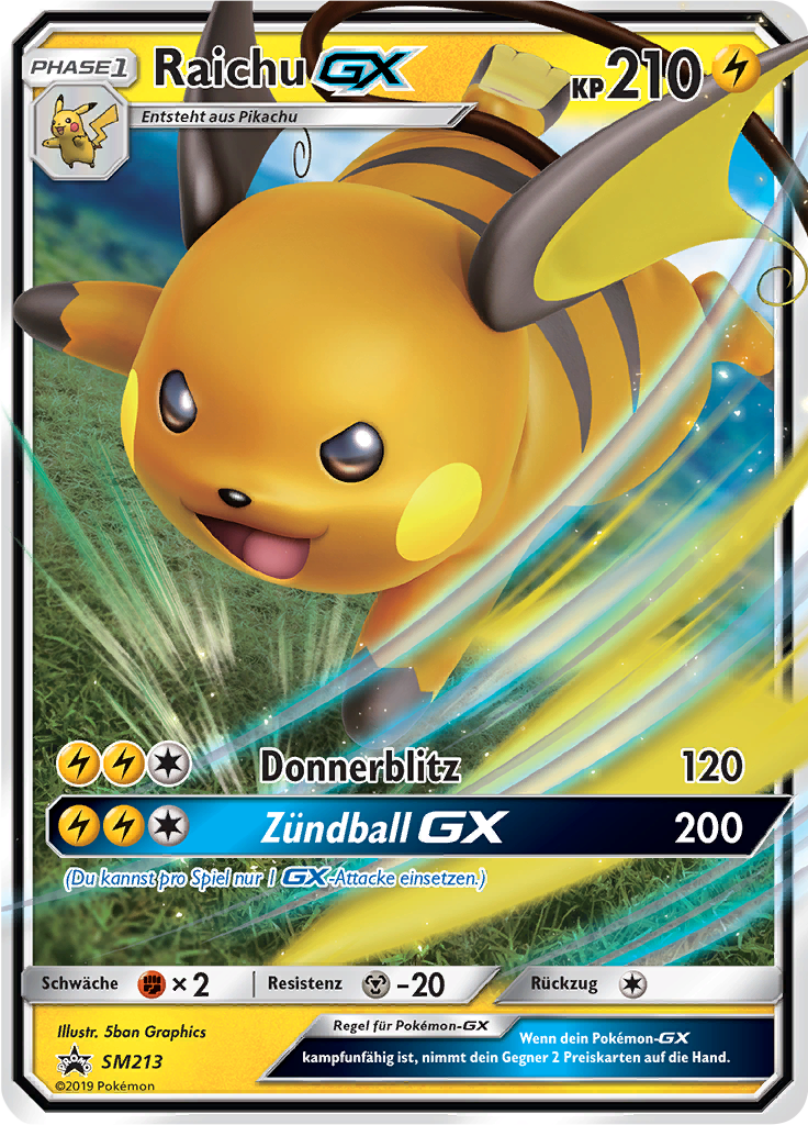 Raichu-GX #213