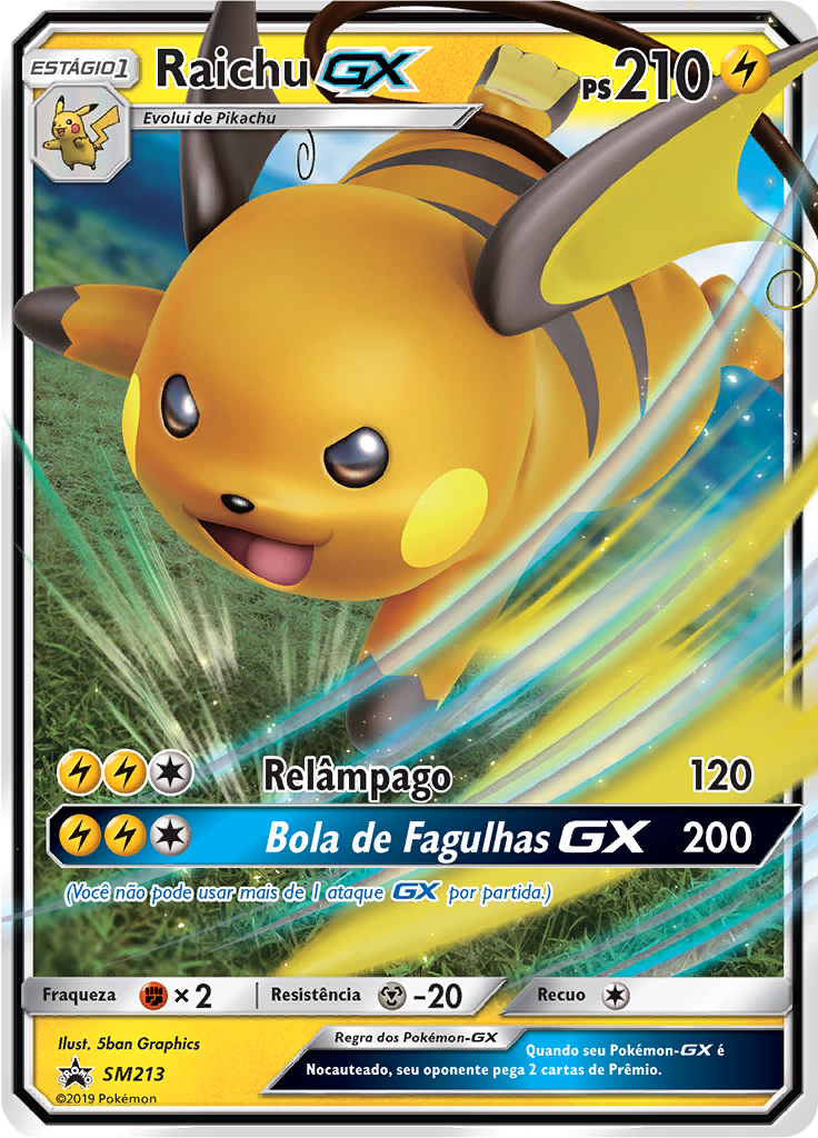 Raichu GX #213