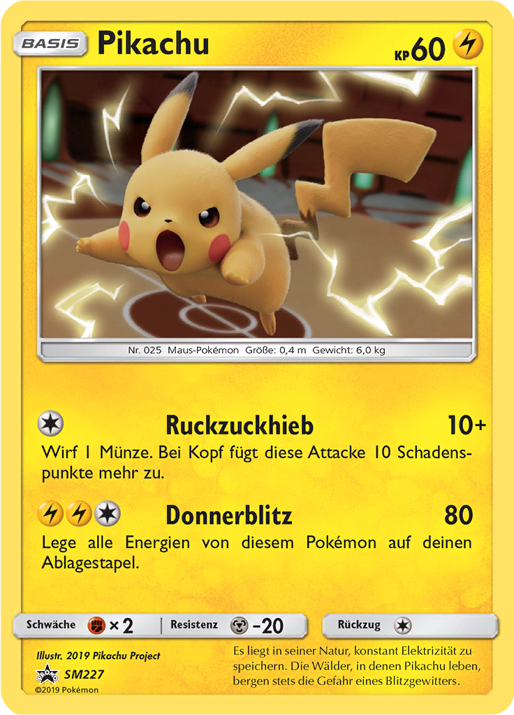 Pikachu #227 — SM Promokarten