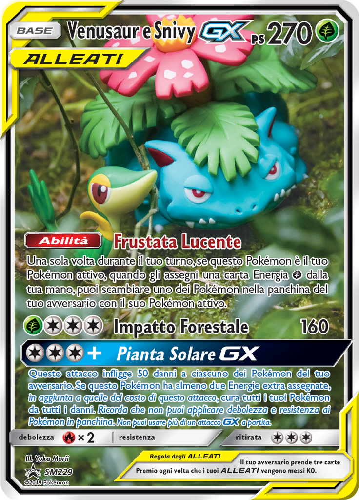 Venusaur e Snivy GX #229