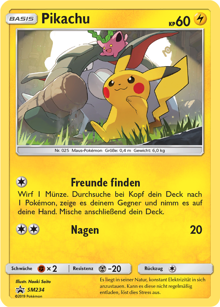 Pikachu #234 — SM Promokarten