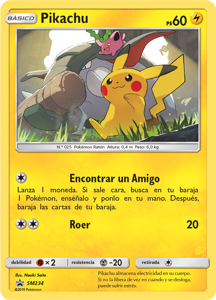Pikachu #234 — SL Cartas de promoción