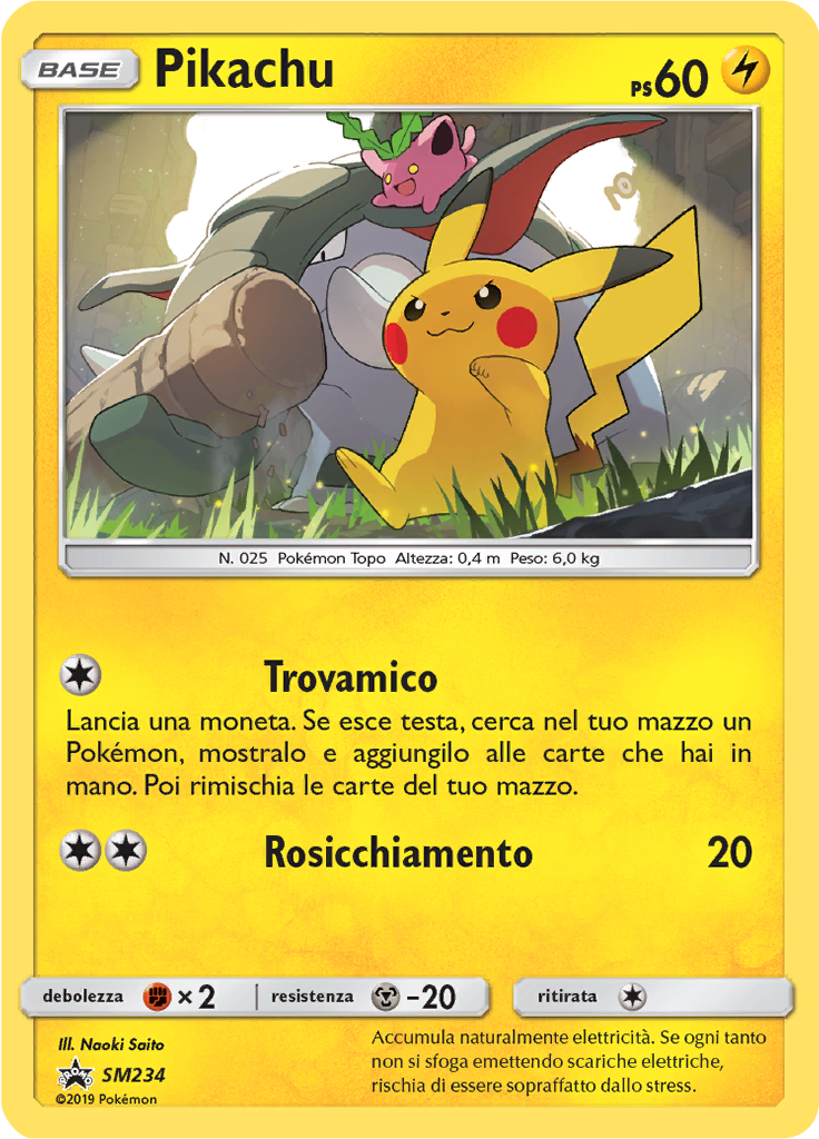Pikachu #234 — SL Promo