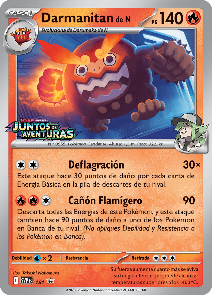 Darmanitan de N #181