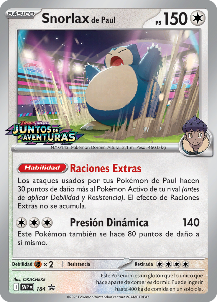 Hop's Snorlax #184