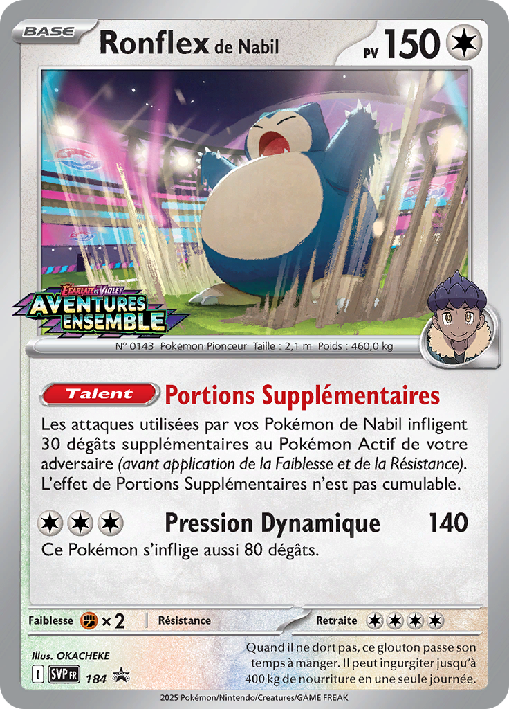 Hop's Snorlax #184