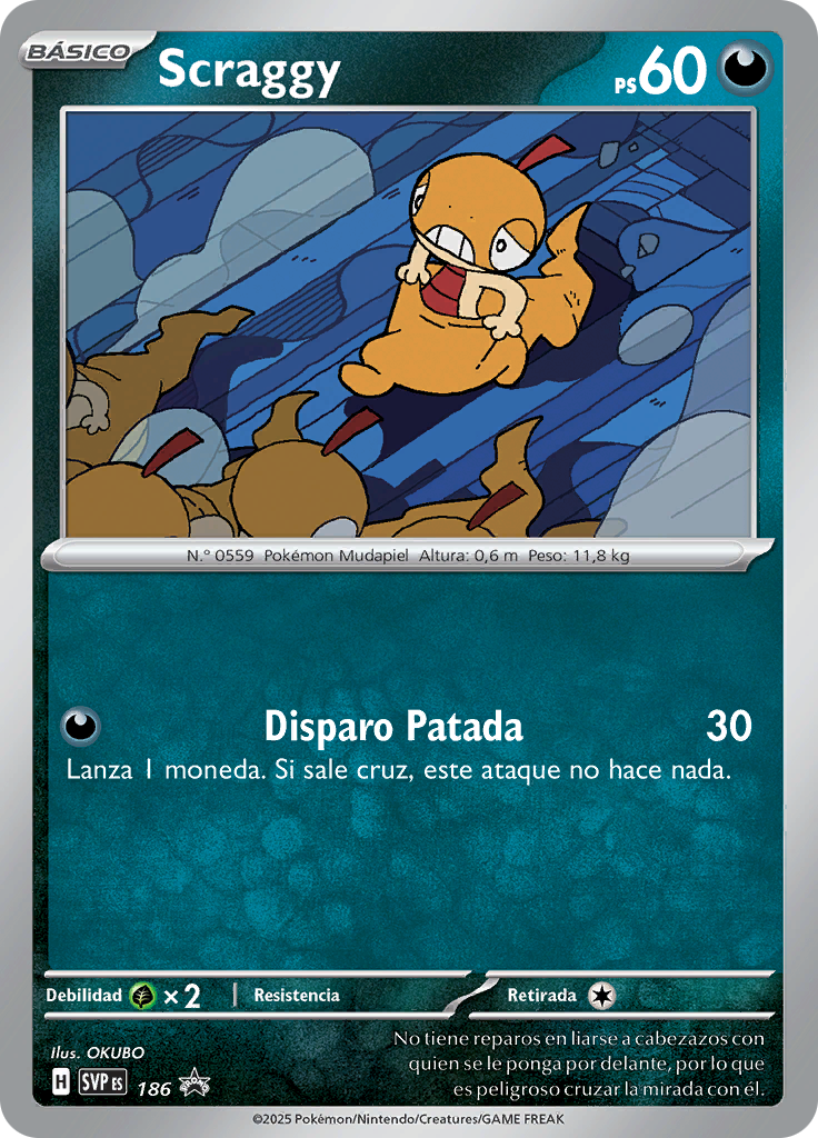 Scraggy #186