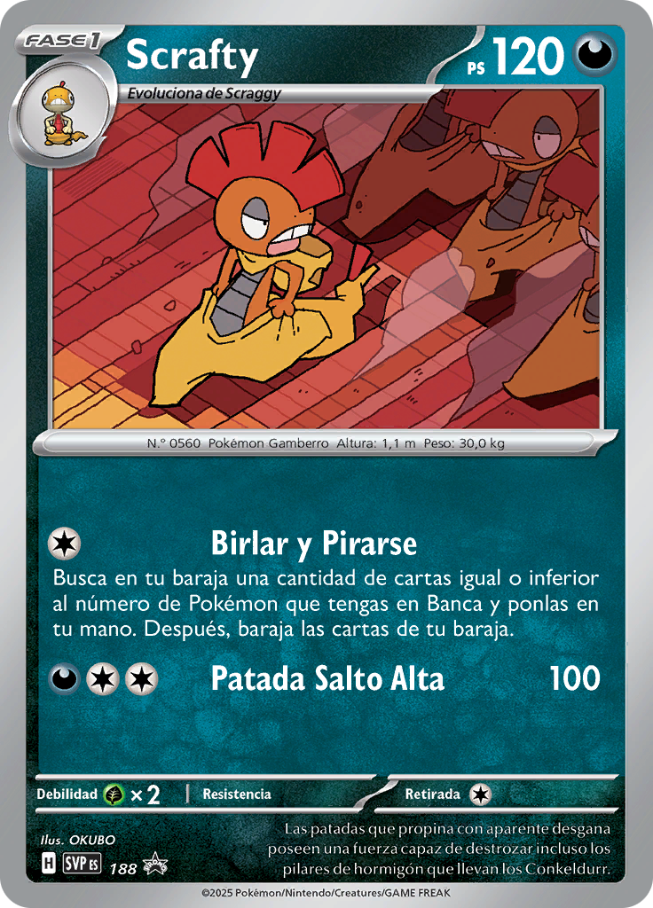 Scrafty #188