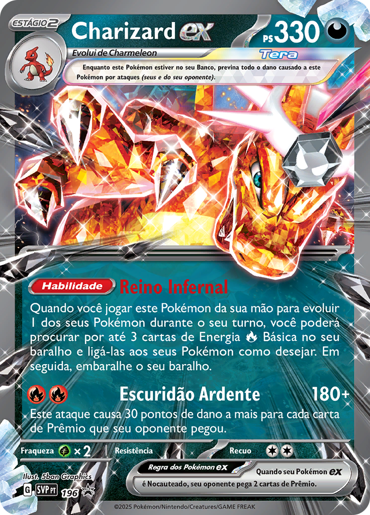 Charizard EX #196