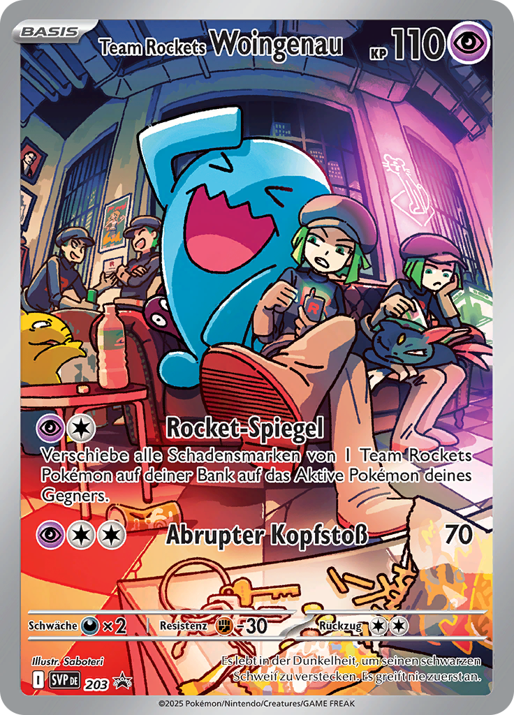 Team Rockets Woingenau #203 — SVP Black Star Promos