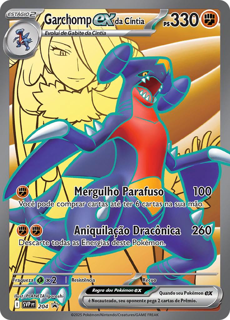 Garchomp ex da Cíntia #204