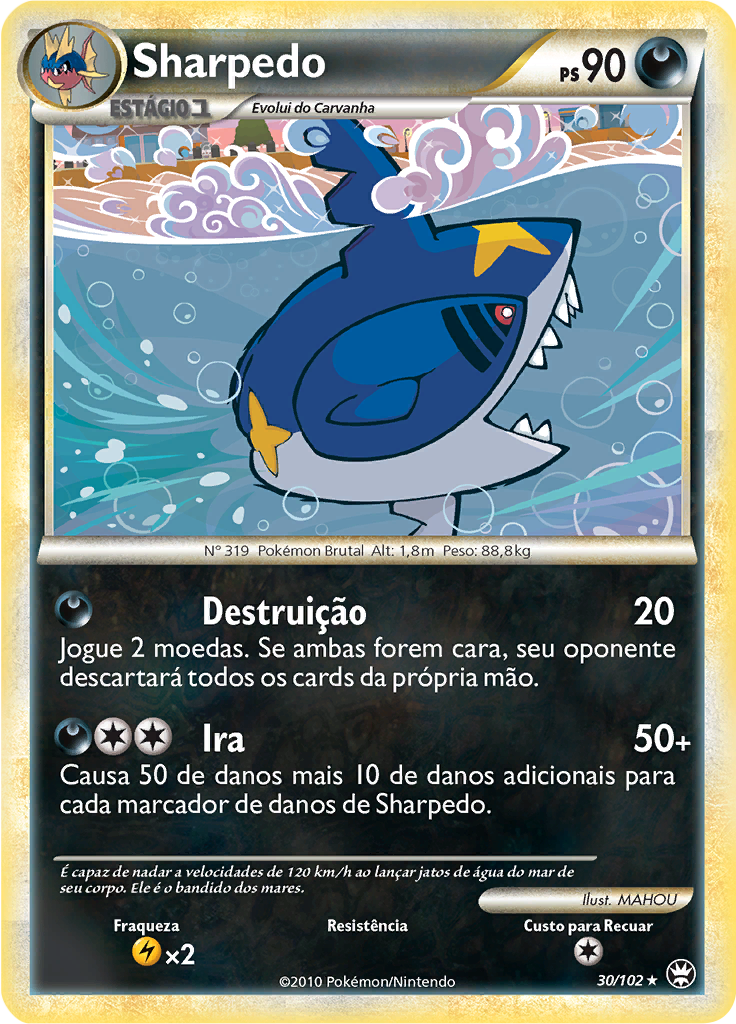 Sharpedo da Equipe Aqua #30
