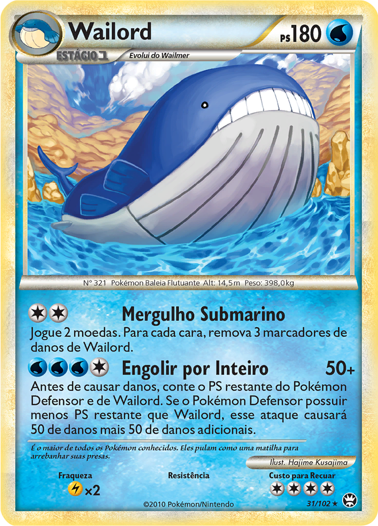 Wailord #31 — Triunfante