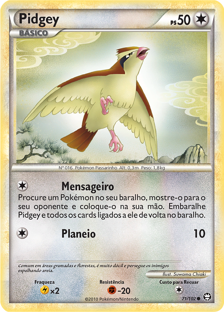 Pidgey #71 — Triunfante