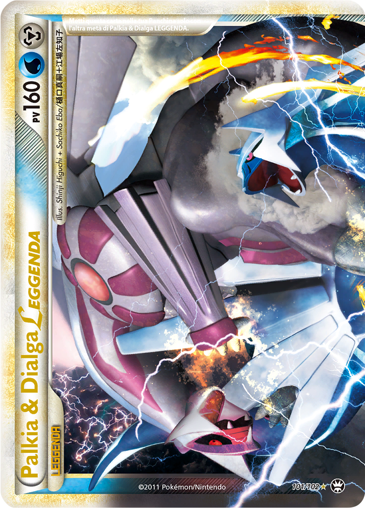 Palkia & Dialga LEGEND #101 — Battaglie Trionfali