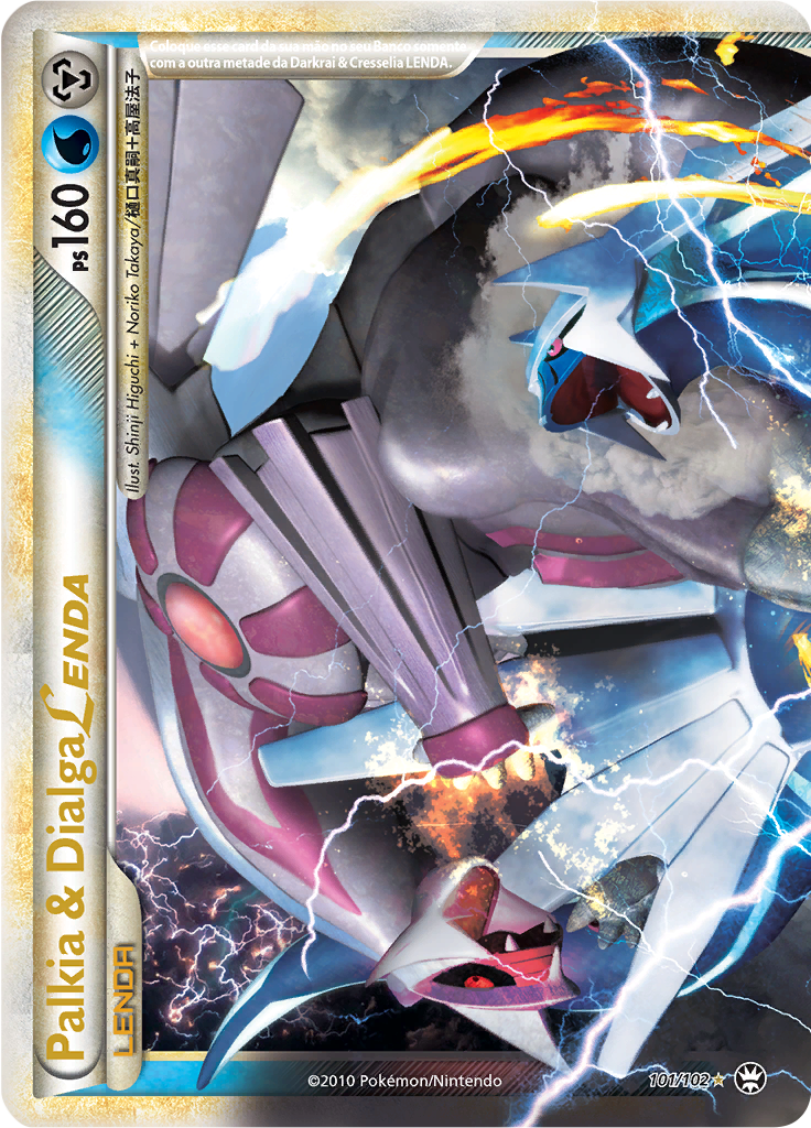 Palkia & Dialga LEGEND #101 — Triunfante