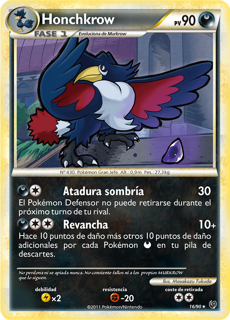 Honchkrow #16