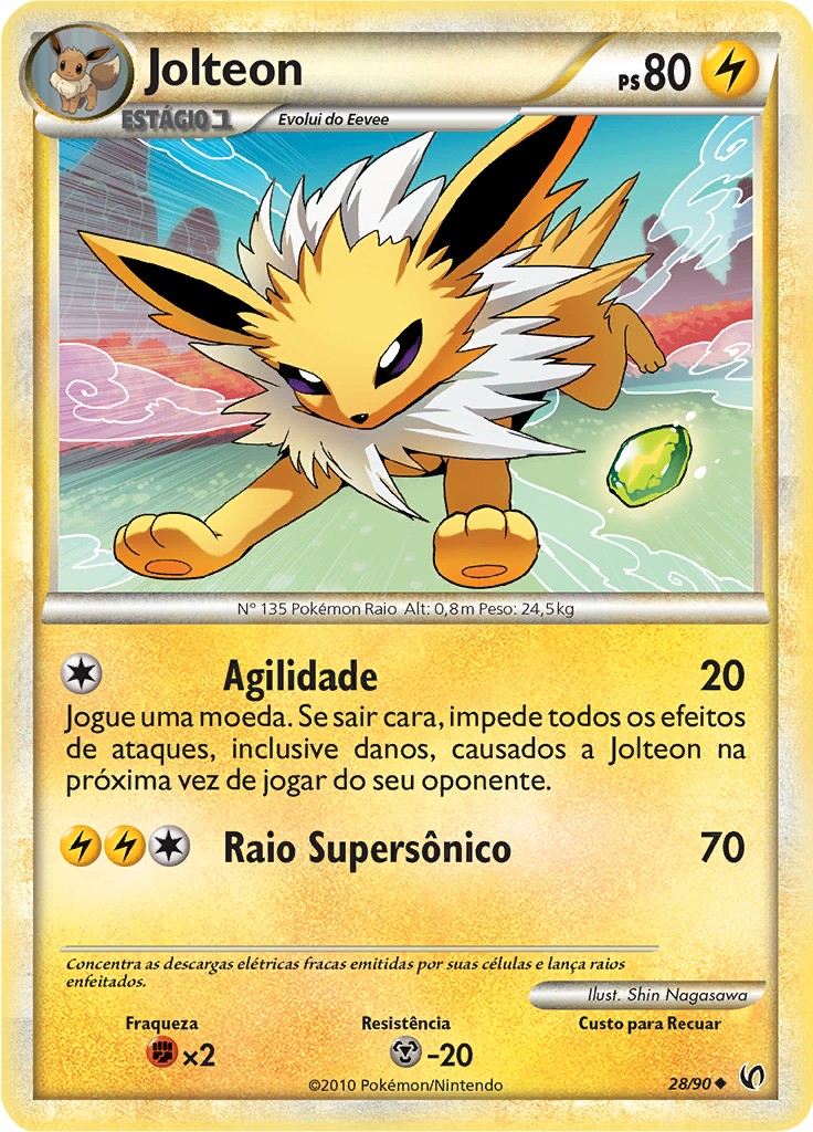 Jolteon #28 — Destemido