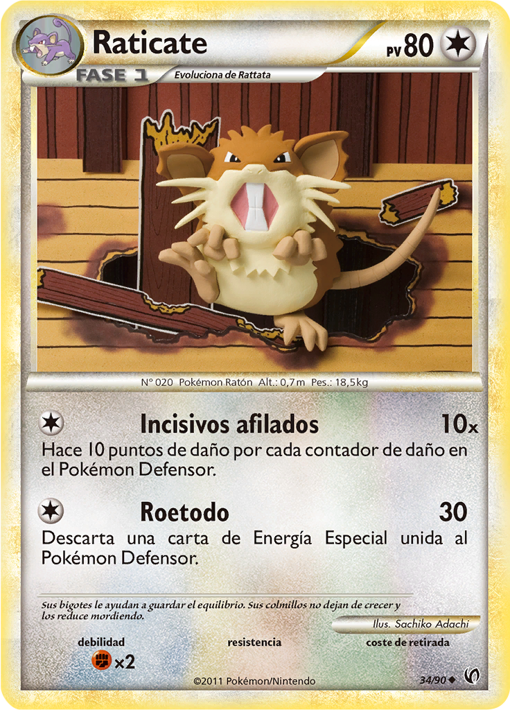 Raticate #34