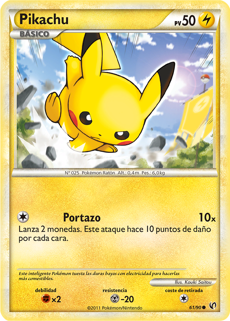 Pikachu #61 — Undaunted