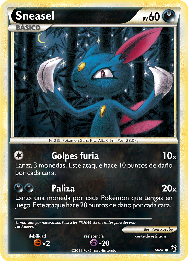 Sneasel #68 — Undaunted