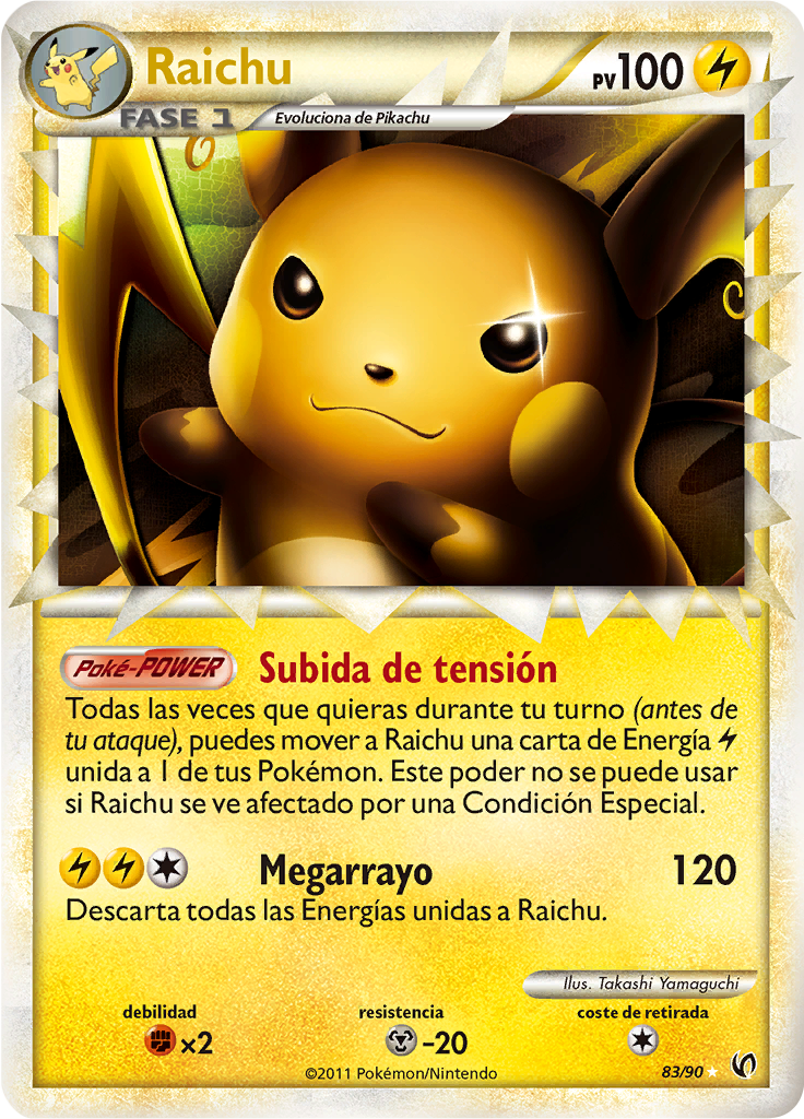 Raichu #83 — Undaunted