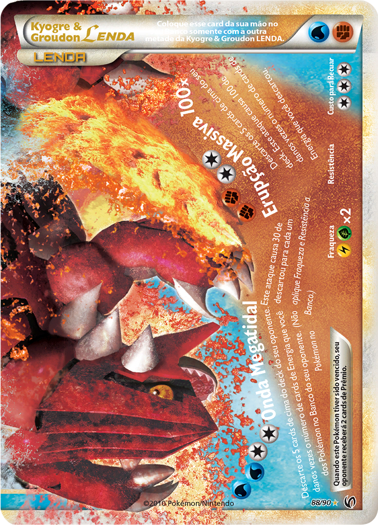Kyogre & Groudon LEGEND #88