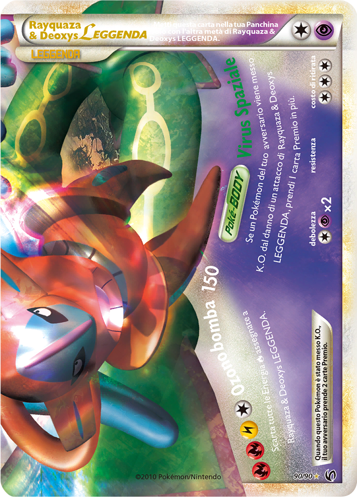 Rayquaza & Deoxys LEGEND #90