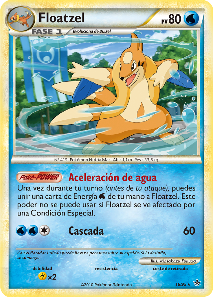 Floatzel #16