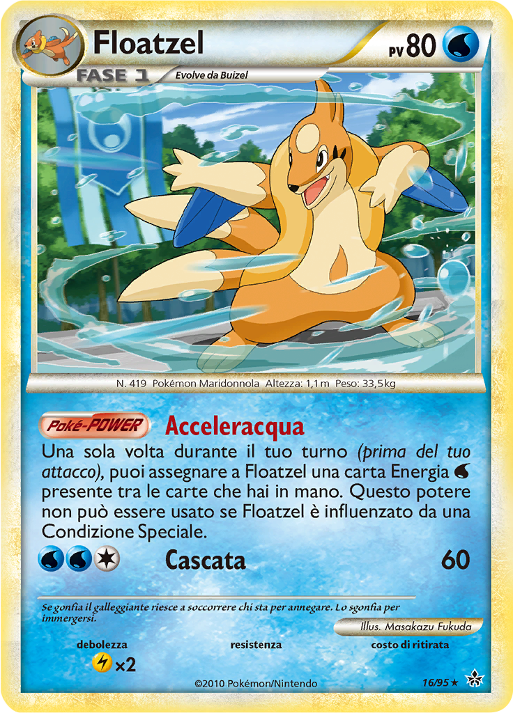 Floatzel #16