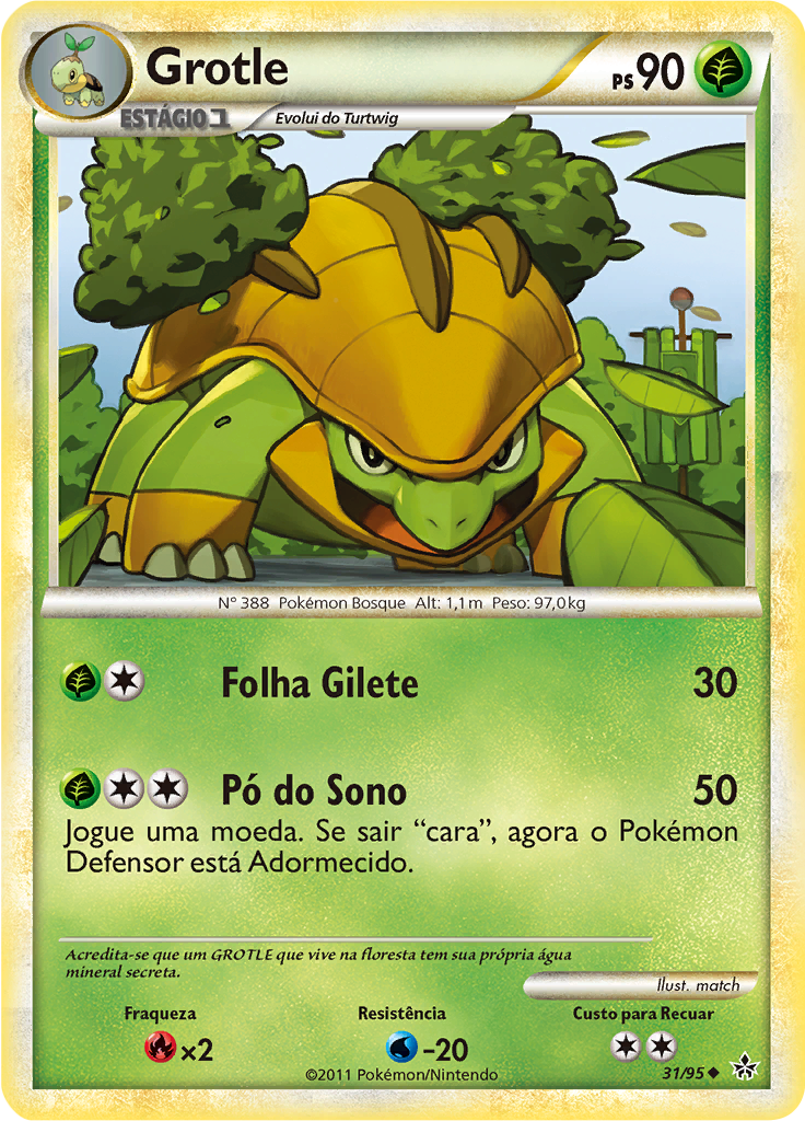 Grotle #31 — Revelado