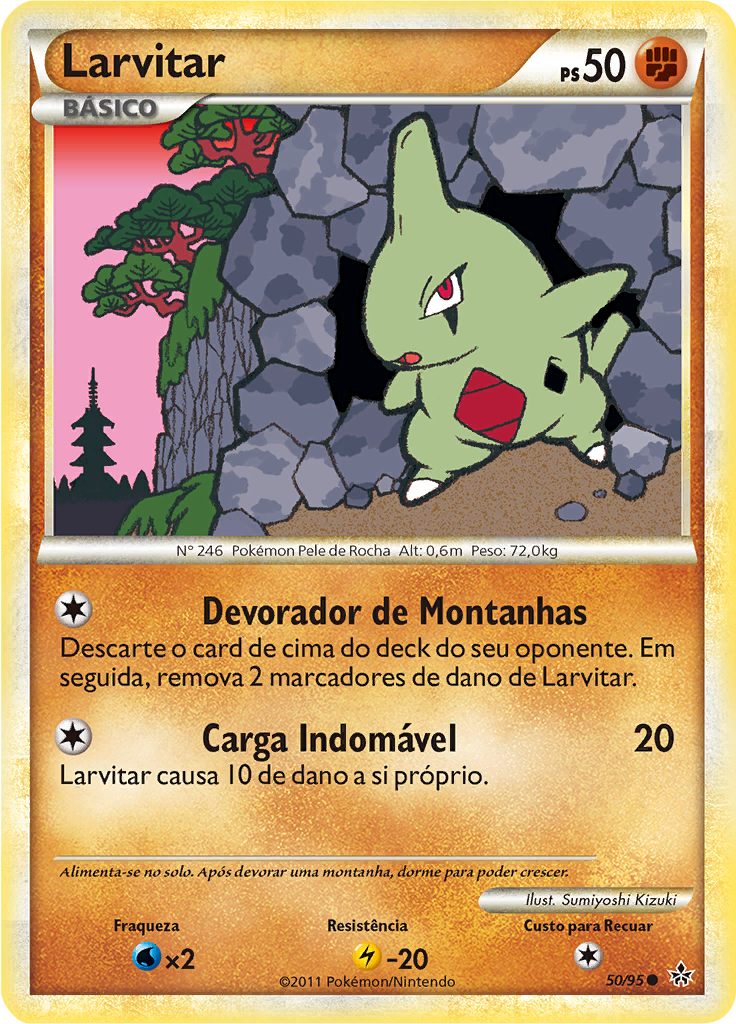 Larvitar #50