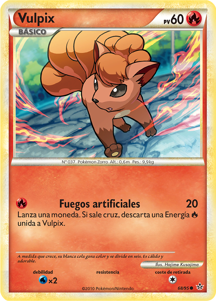 Vulpix #68 — Liberados