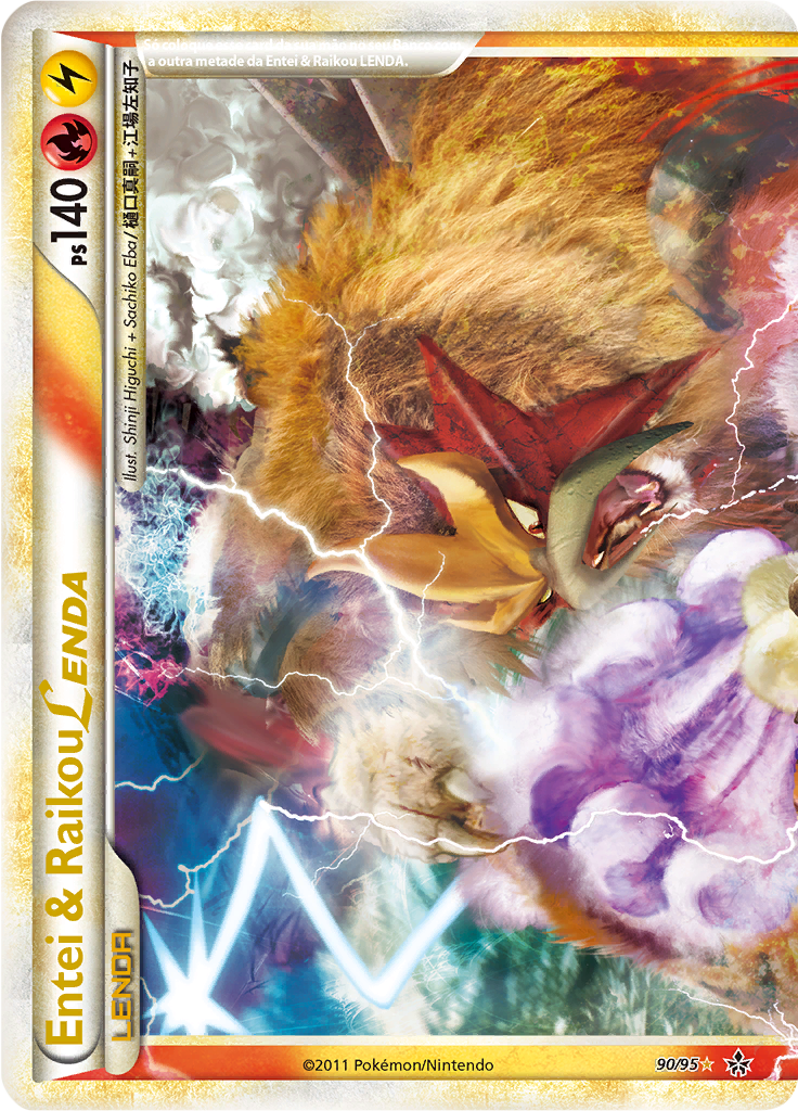 Entei & Raikou LEGEND #90