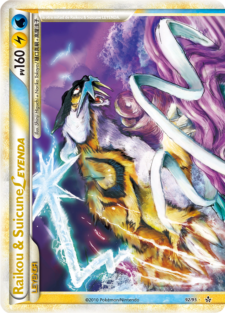 Raikou & Suicune LEGEND #92