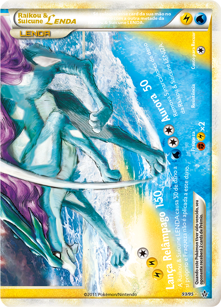 Raikou & Suicune LEGEND #93