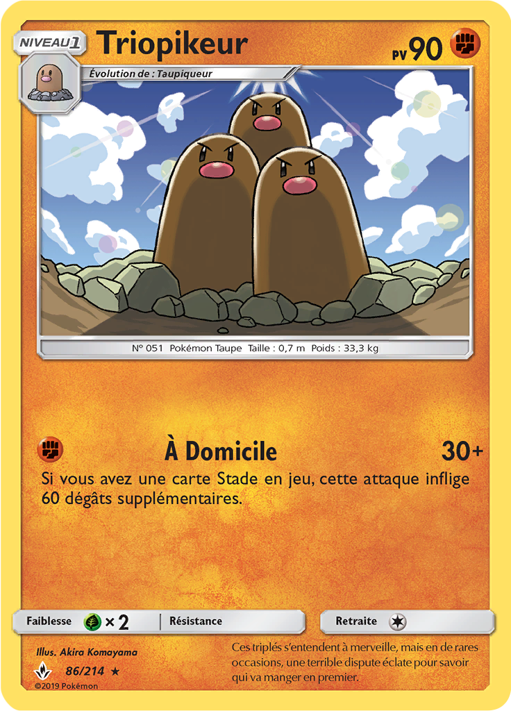 Dugtrio #86