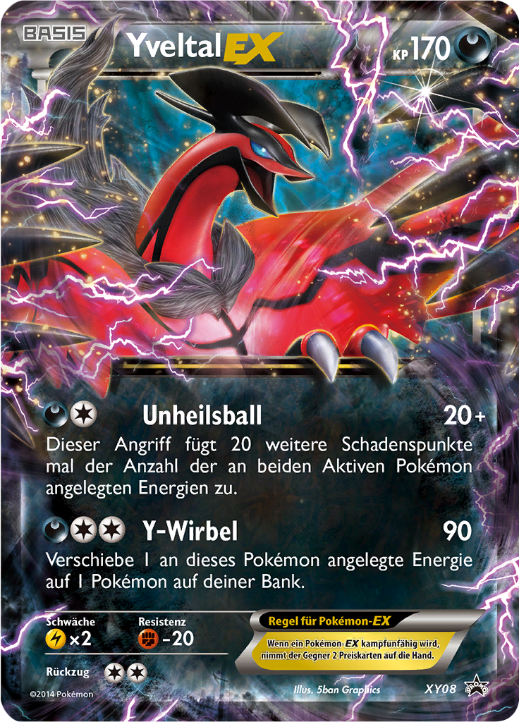 Yveltal EX #08