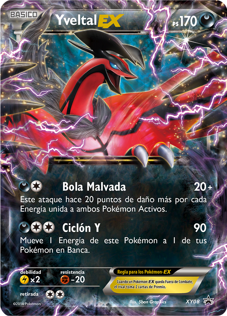 Yveltal EX #08