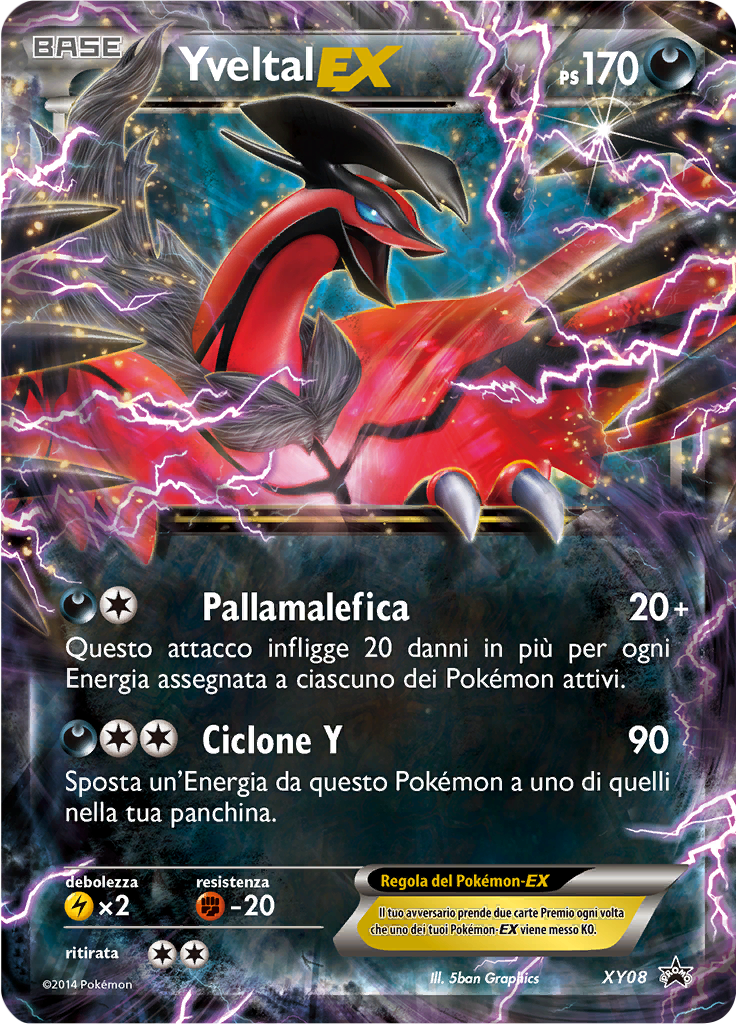 Yveltal EX #08