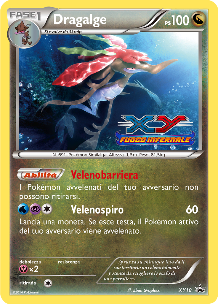 Dragalge #10 — XY Promo