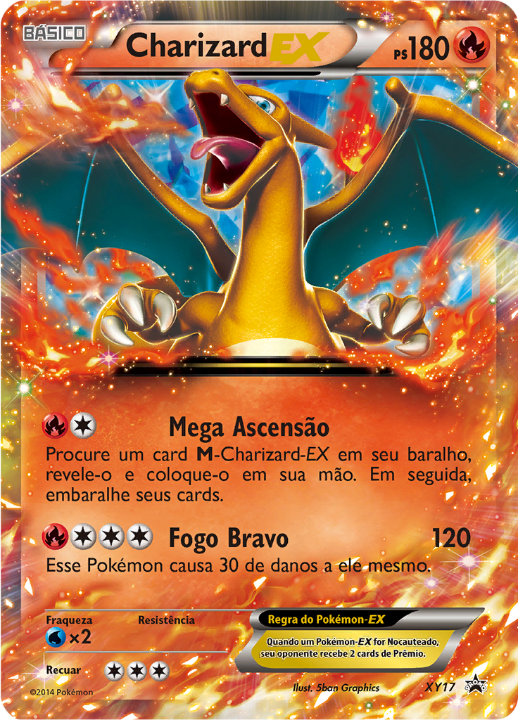 Charizard EX #17 — XY Black Star Promos