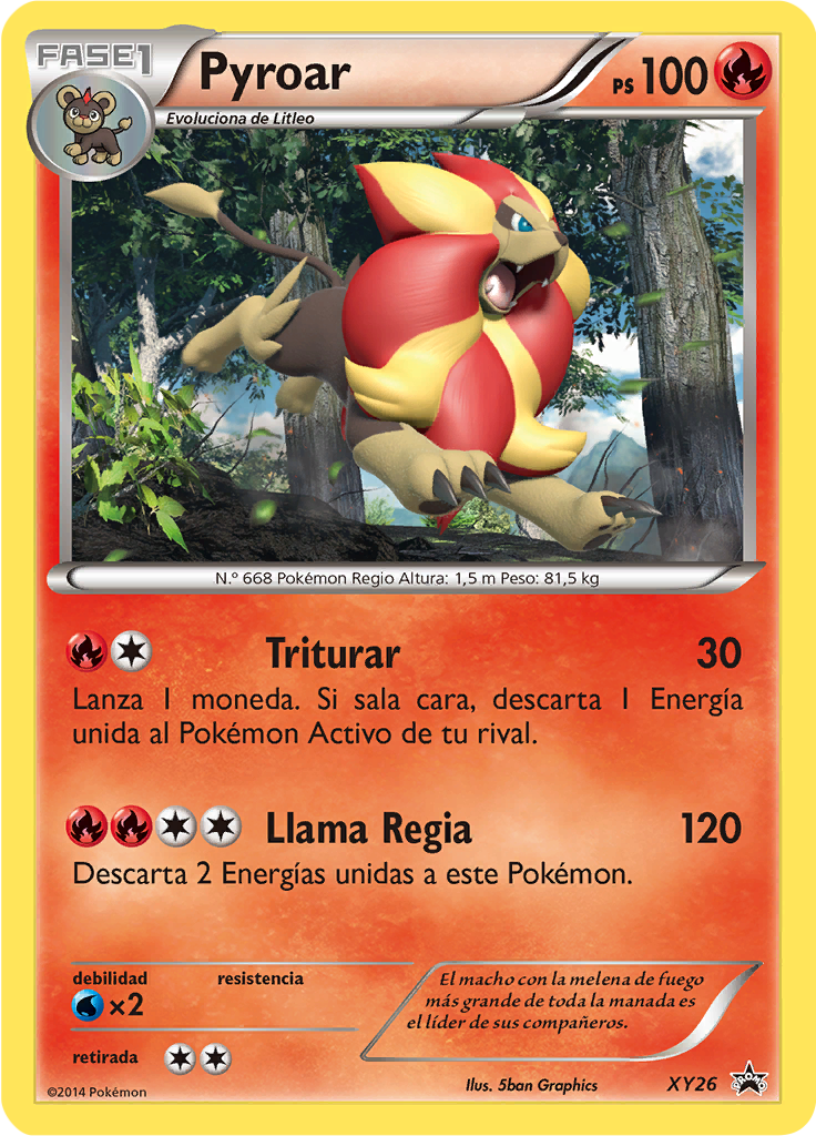 Pyroar #26
