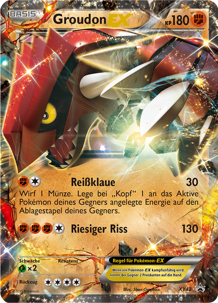 Groudon EX #42