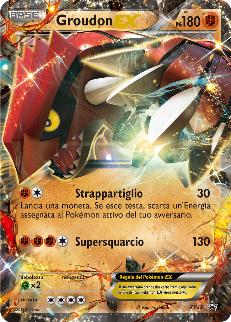 Groudon EX #42